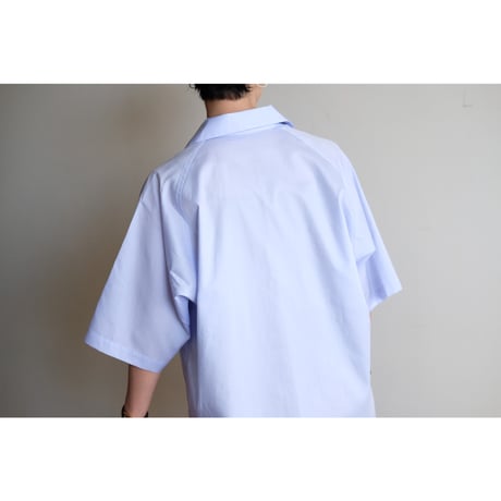 un/unbient / Kaikin Shirt Half Sleeve(Sky)