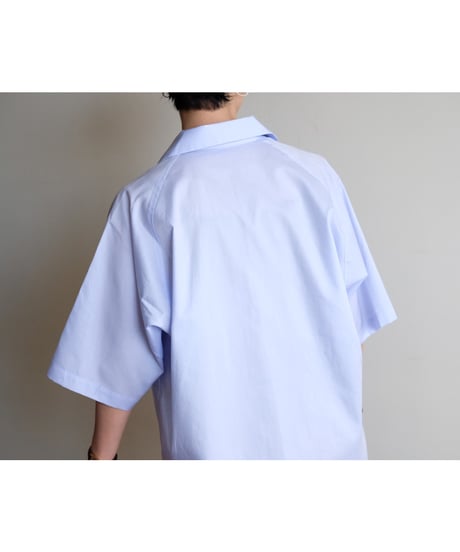 un/unbient / Kaikin Shirt Half Sleeve(Sky)