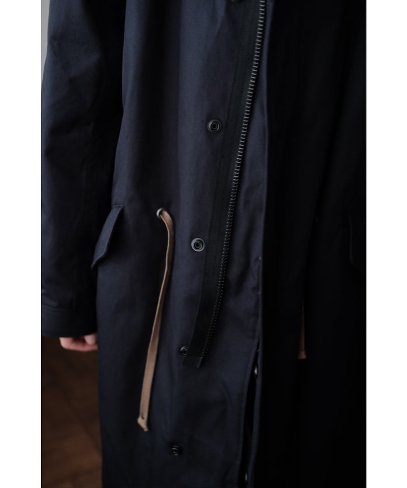 ANSNAM MODELIST Mods Coat モッズコート ネイビー ANSNAM / Mods Coat Wide(High Density Cotton/Nav