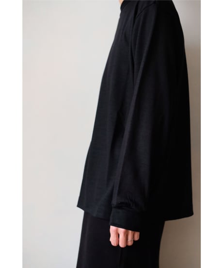 LIFiLL / Woolish Longsleeve Tee(Black)