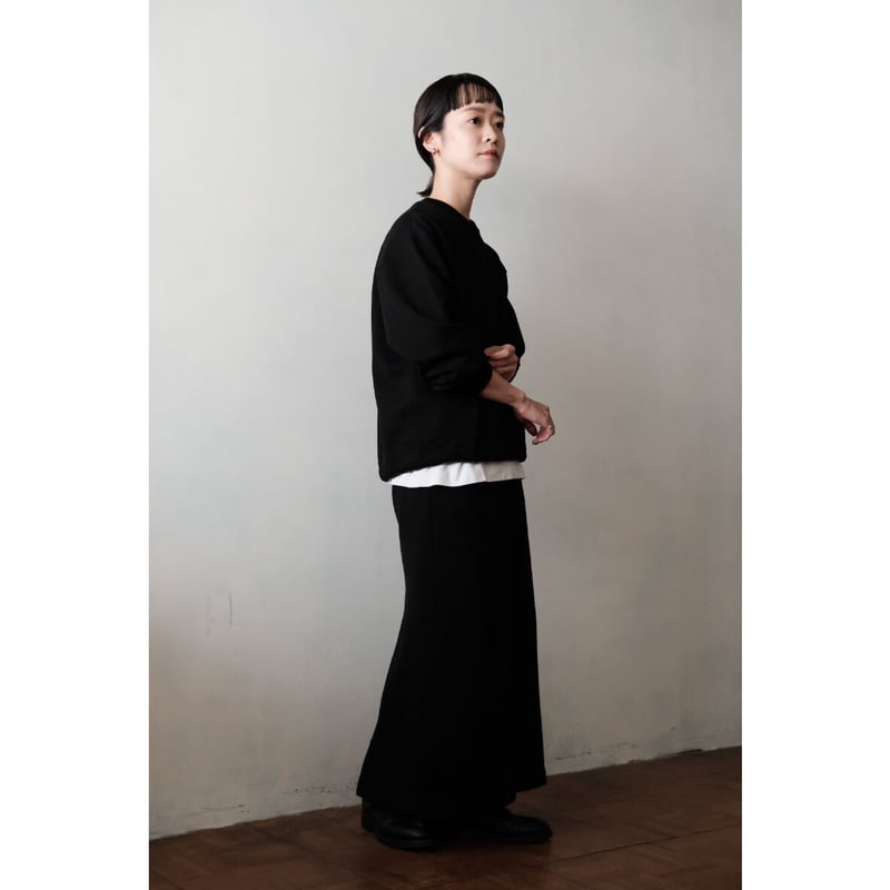 LIFiLL 別注 Cottony Sweat Skirt(Black)