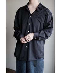LIFiLL / GIZA45 Oversized Shirt(Dark Navy)