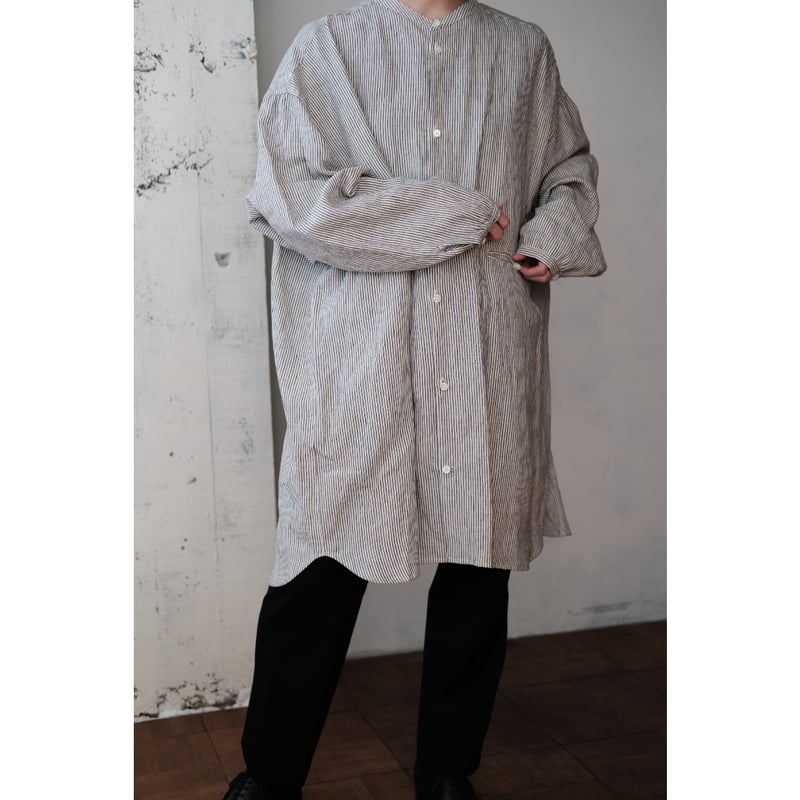 the mad shop リネンシャツ size48 the mad shop リネンシャツ size48