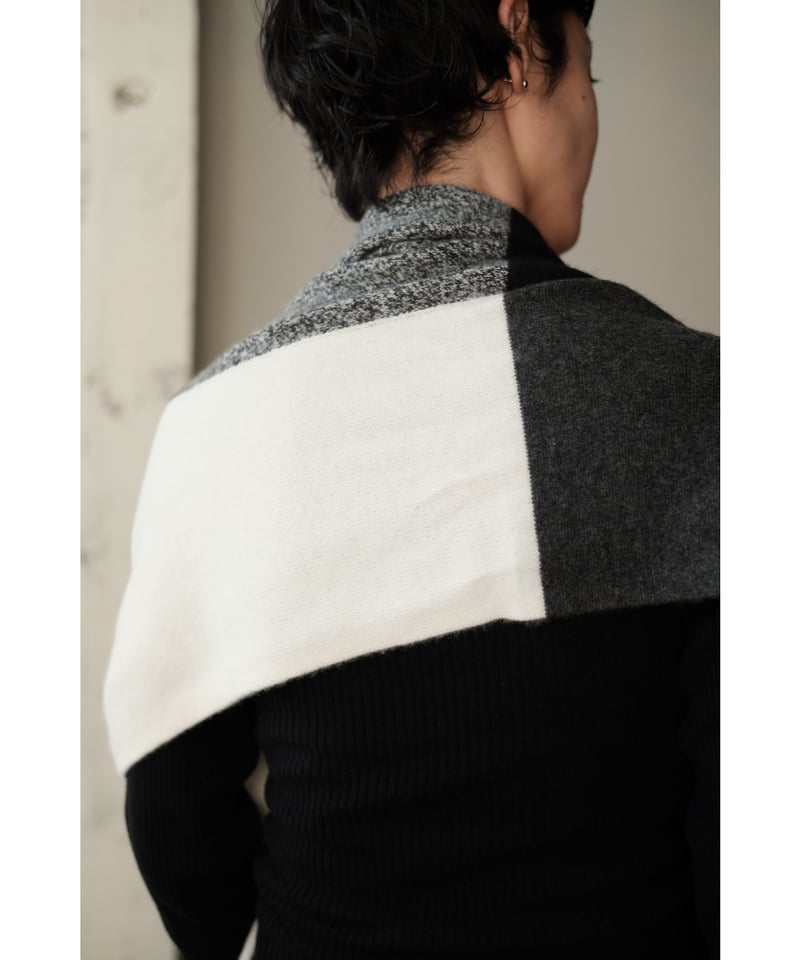 PICEA / Panel Stole(HS Black/White) | PARK