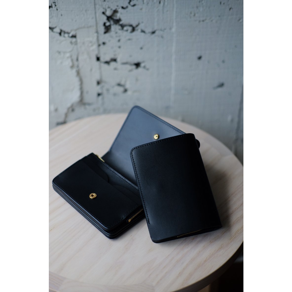 最終お値下　Ethform ブラック Lサイズ forme / Short Wallet(ILCEA×ILCEA/Black×Black) |