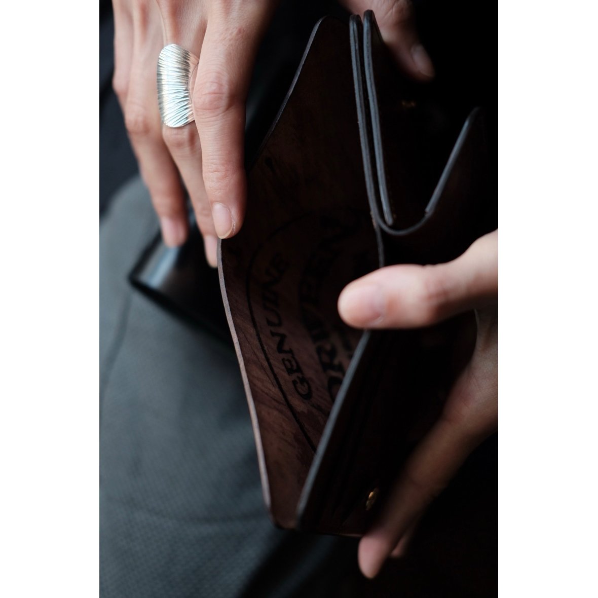 （未使用）forme post wallet コードバン forme / Post Wallet(Cordovan×DOBLE/2 colors) |