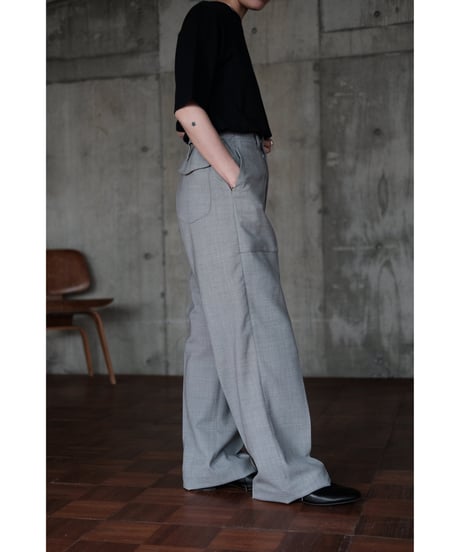 谷吹 / PARK(Wool/Grey)