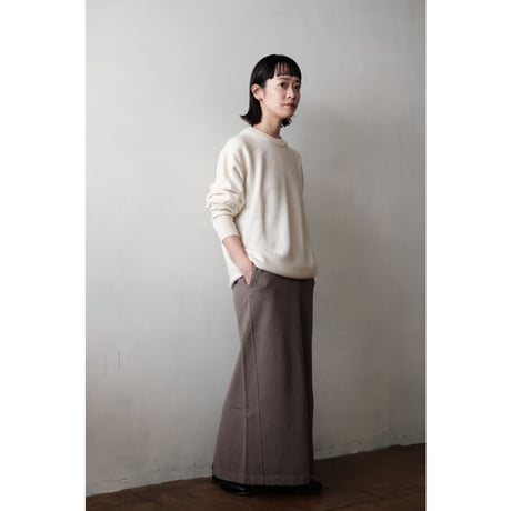 LIFiLL / 別注 Cottony Sweat Skirt(Smoke Grey)