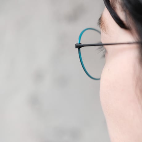 YUICHTOYAMA. / U-107 Itten(04 Matt Black/Turquoise)