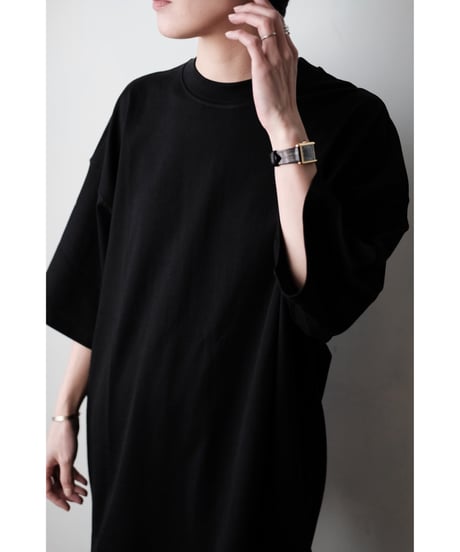 LIFiLL / Cottony Relax Tee for men(Black)