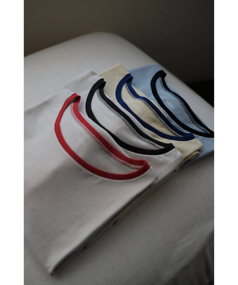 BISOWN / PIMA MOKLODI RINGER TEE(4 colors) | PARK