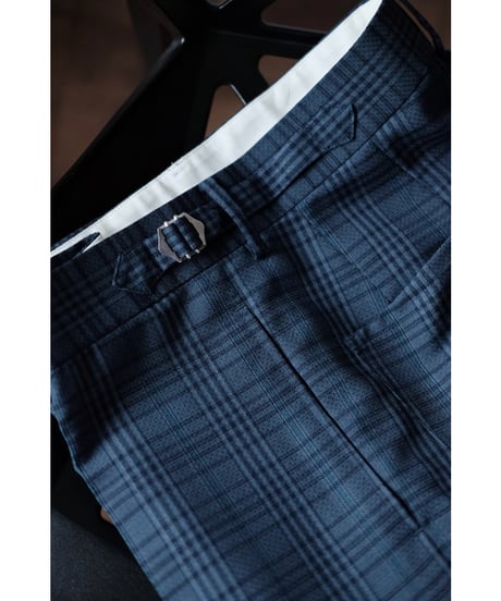 谷吹 / YANASE(WoolKidmohair/Navy Check)