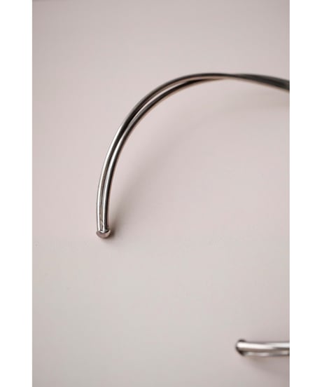 BASENOTES / Silver Twin Choker from Mexico