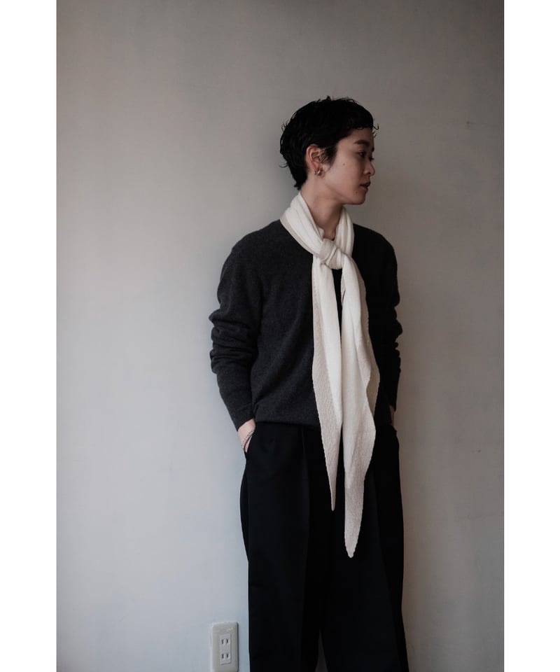 ansnam Stingray Scarf カシミヤ×シルク ANSNAM / Stingray Scarf(6 colors) | PARK
