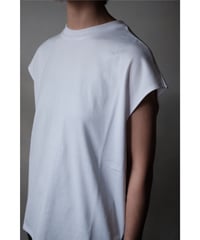 LIFiLL / Cottony Sleeveless Tee(White)