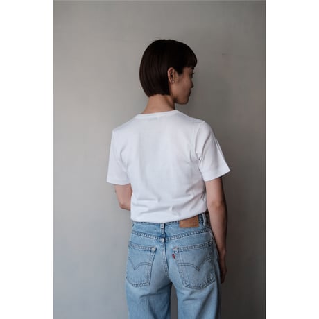 LIFiLL / Cottony Soft Stretch Tee(White)