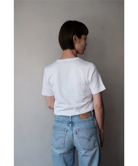 LIFiLL / Cottony Soft Stretch Tee(White)