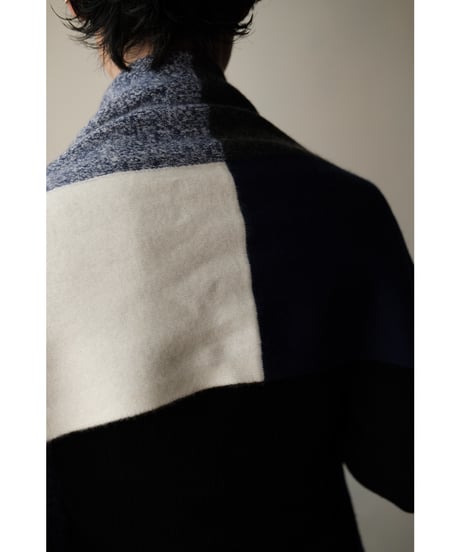 PICEA / Panel Stole(HS Royal Purple/White)