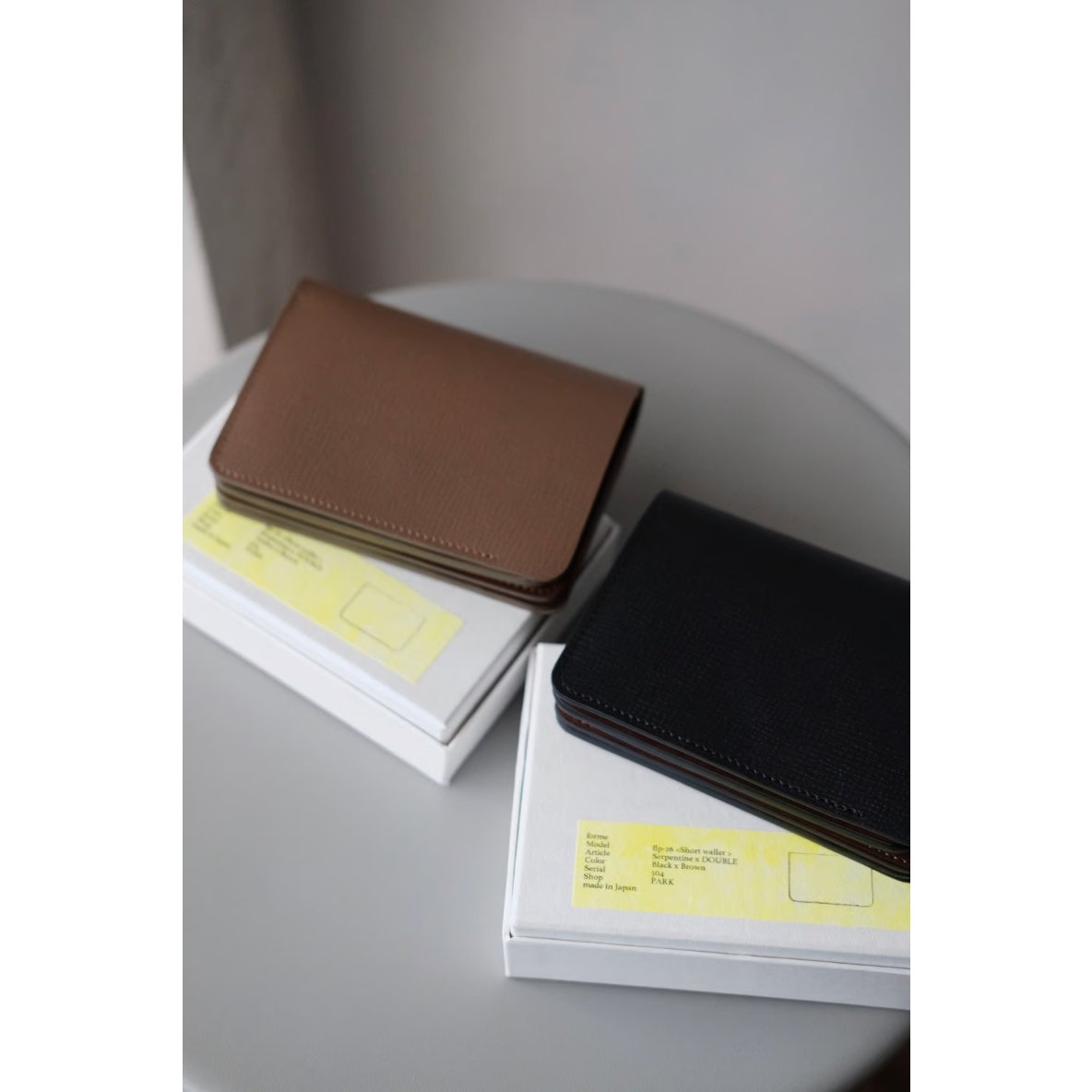 forme / Short Wallet(Serpentine×DOBLE/2 colors)