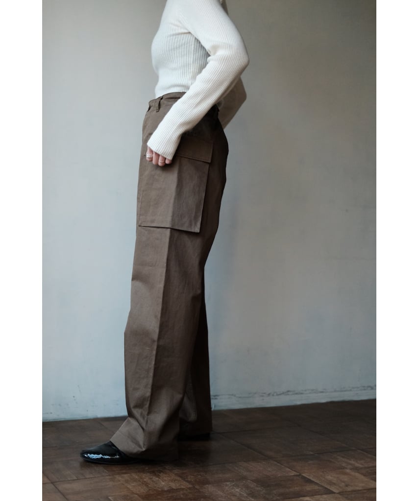 visvim M43 ミリタリーパンツ XLサイズ（希少） BISOWN / COTTON LINEN M43 TROUSERS(MILITARY GRE