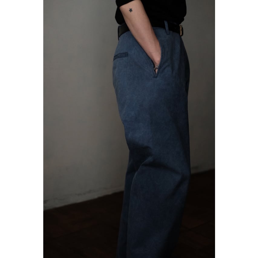 ansnam Lurie Pants(Linen/Navy) サイズ3 ansnam Lurie Pants(Linen/Navy) サイズ3 ANSNAM / Lurie Pants