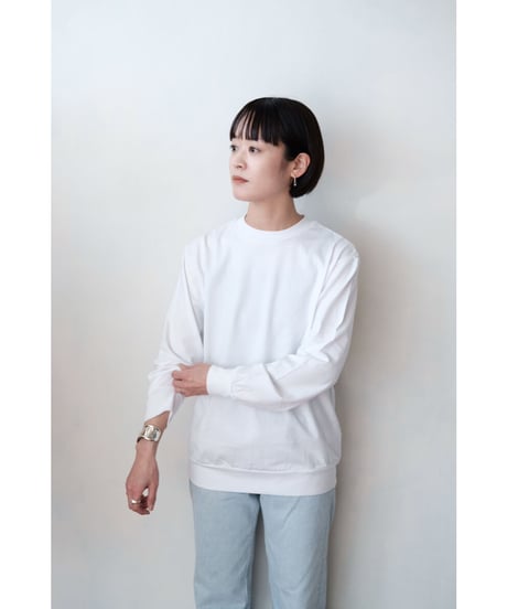 LIFiLL / Cottony Longsleeve Tee(White)