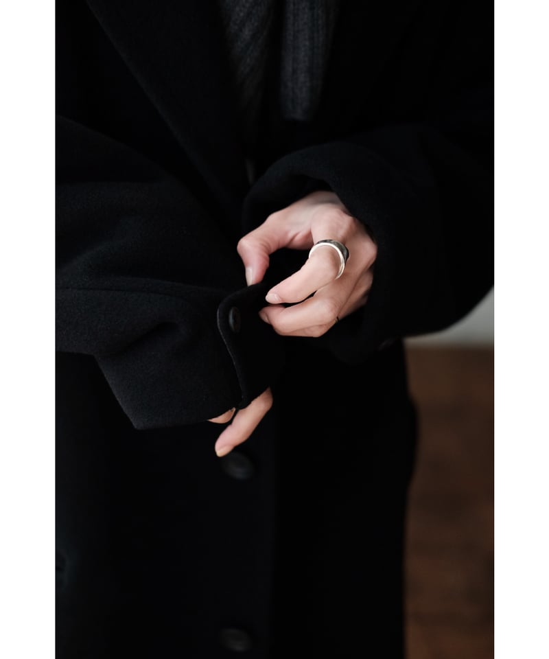 I am dork / Tailor Box Coat(Black) | PARK