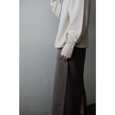 LIFiLL / 別注 Cottony Sweat Skirt(Smoke Grey)