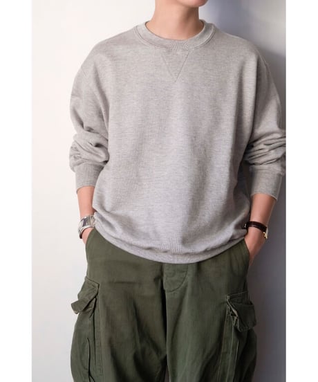 LIFiLL / Cottony Basic Sweat(Top Grey)
