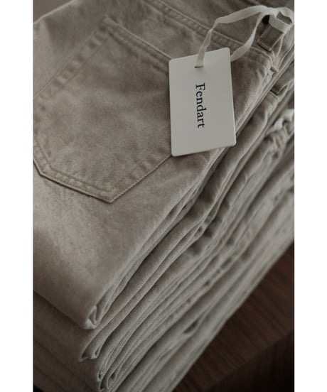 Fendart / Jean 901 Denim(Washed Kahki Beige)