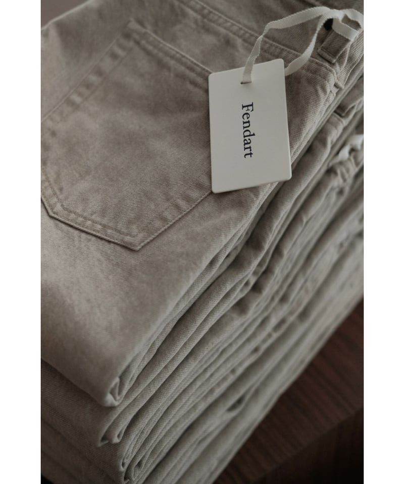 Fendart / Jean 901 Denim(Washed Kahki Beige) |