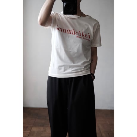 BISOWN / Gemütlichkeit TEE(Women's/2 colors)