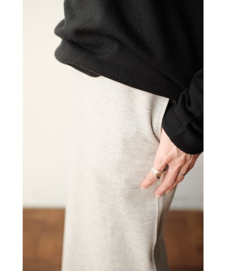 LIFiLL / 別注 Cottony Sweat Skirt(Top Grey)
