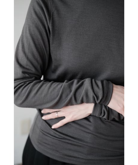 LIFiLL / Woolish Highneck(Charcoal)