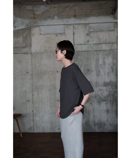 LIFiLL / Woolish Tee(Charcoal)