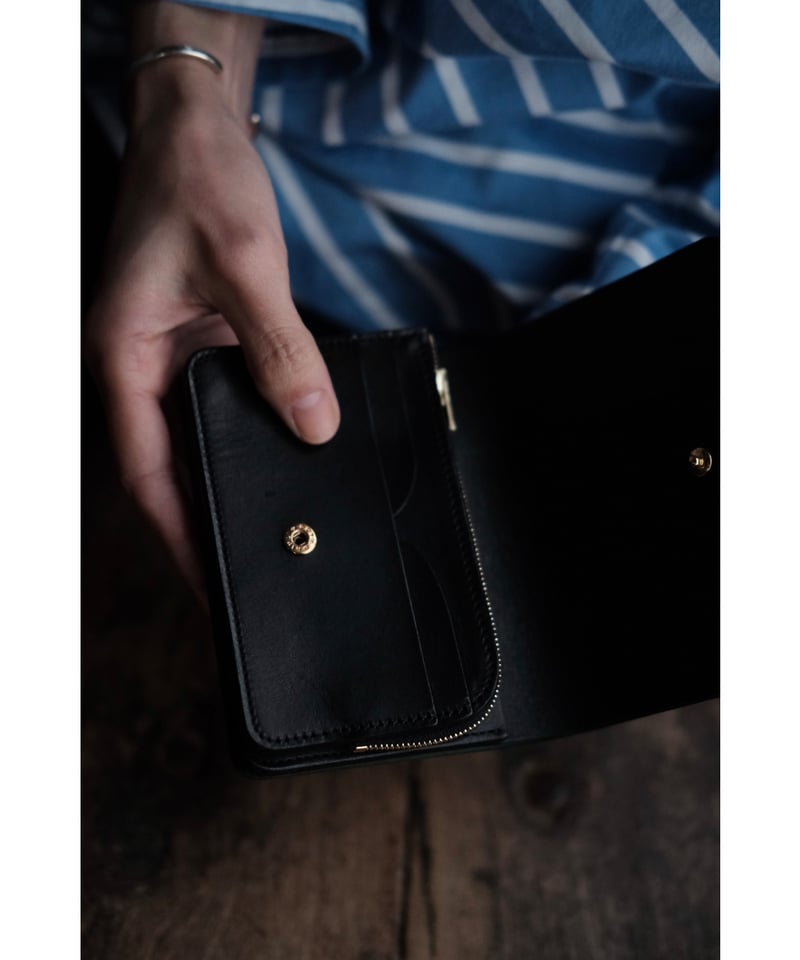 [希少] forme short wallet コードバン 折り財布　新品未使用 forme / Short Wallet(Cordovan×DOBLE/2 colors) |