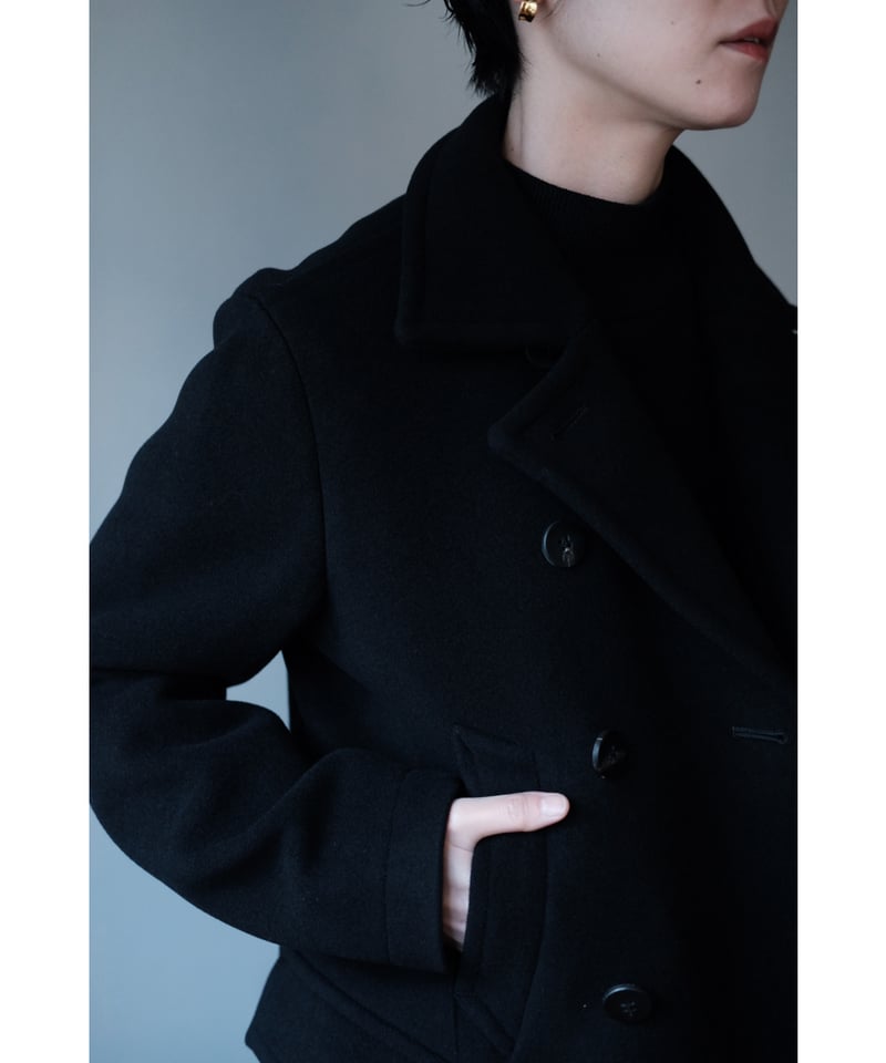 ansnam コート ANSNAM / P-Coat(Black) | PARK