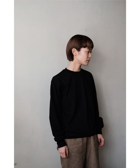 LIFiLL / Cottony Longsleeve Tee(Black)