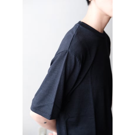 LIFiLL / Woolish Tee(Navy)