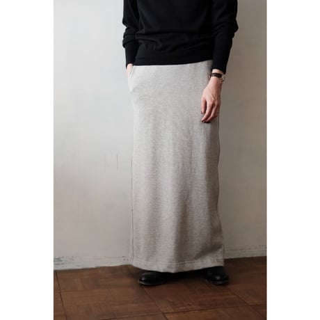 LIFiLL / 別注 Cottony Sweat Skirt(Top Grey)