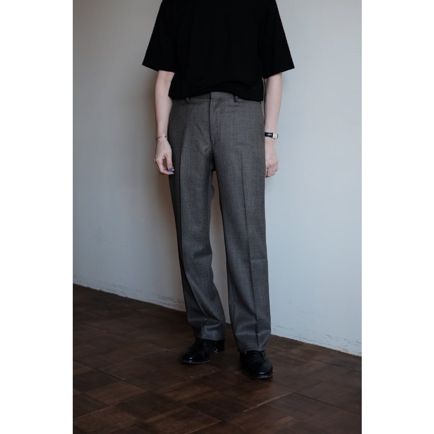 Fendart チノ 41-1/2 ベルトループなし　サイドアジャスター Fendart / No Tuck Pants(Black) | PARK