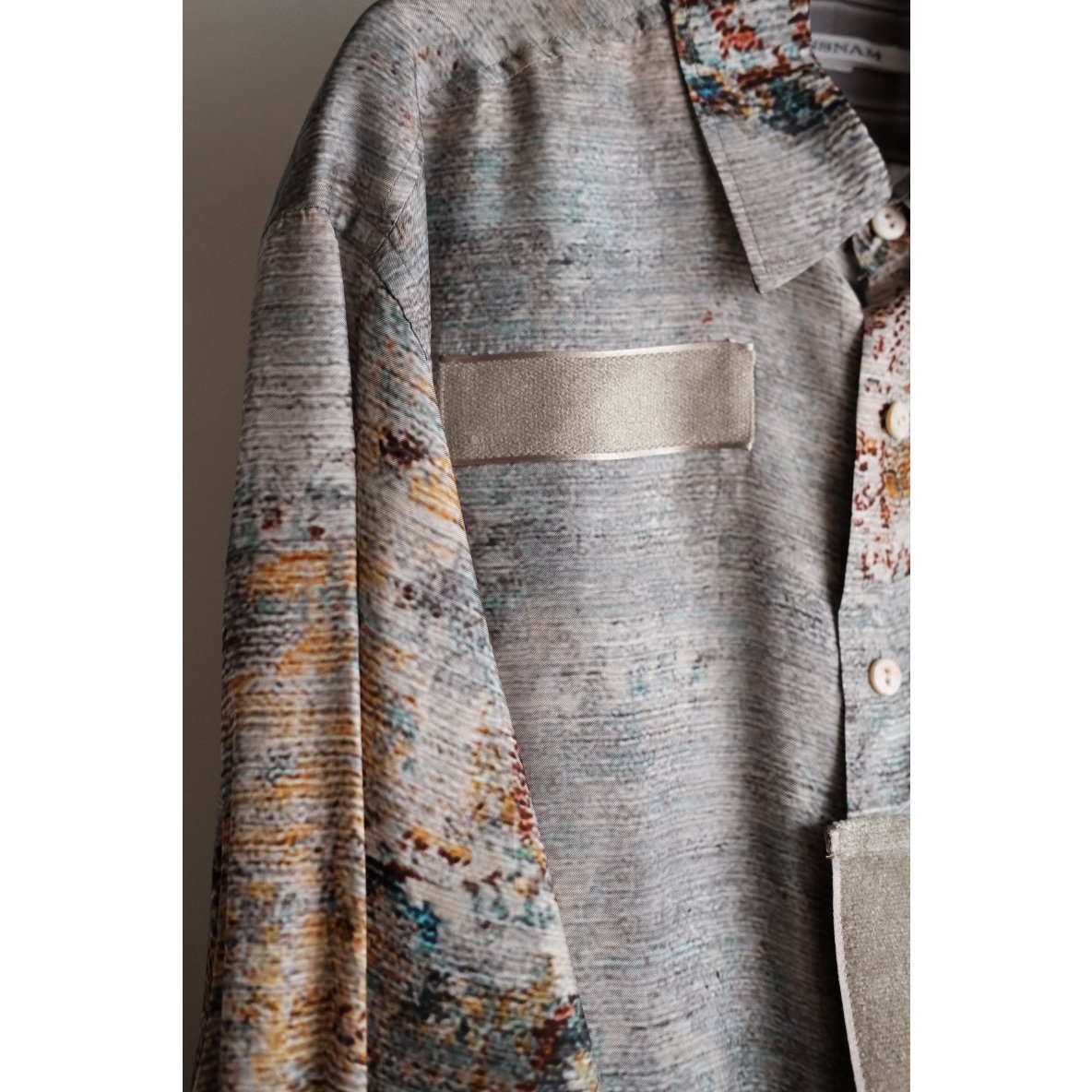 ANSNAM / Patched Shirts(Viscose Cupro/Mix) | PARK