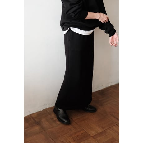 LIFiLL / 別注 Cottony Sweat Skirt(Black)