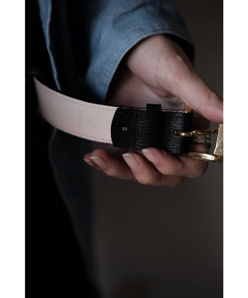forme / Dress Jodhpurs Belt(Serpentine/Black) |