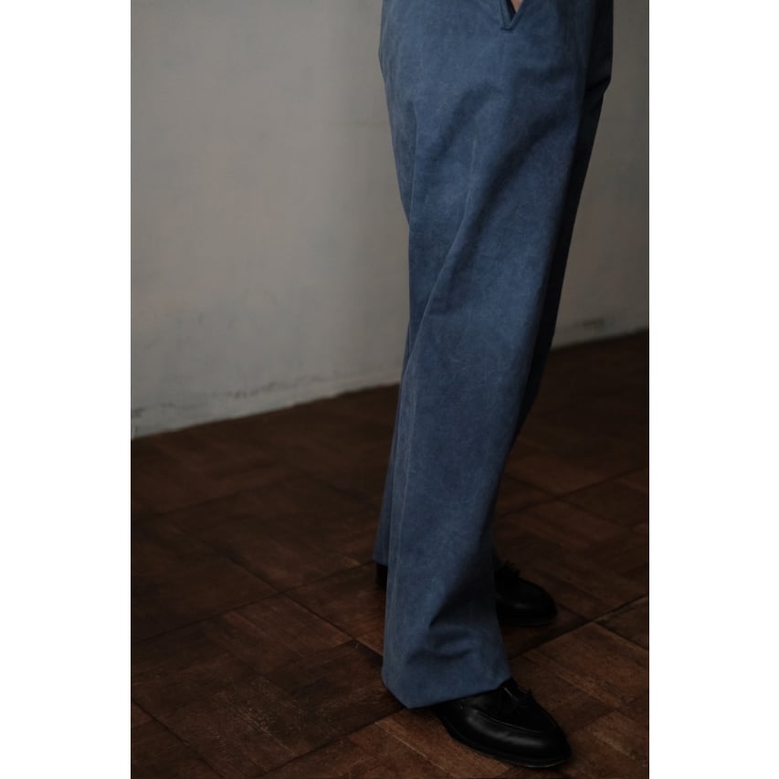 ansnam Lurie Pants(Linen/Navy) サイズ3 ANSNAM / Lurie Pants(Linen/Navy) | PARK