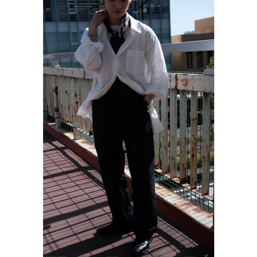 ANSNAM / Lurie Pants(Linen/Navy) | PARK