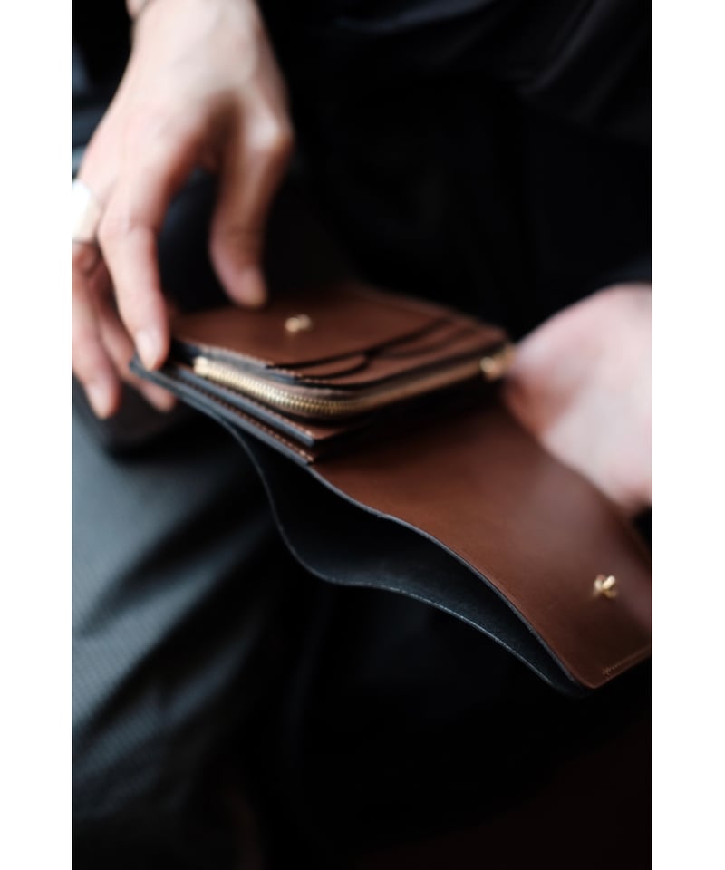 【新品/未使用】forme / Short Wallet (ILCEA) forme Short Wallet (All ILCEA Black) – RECTOHALL