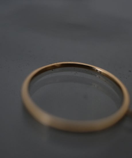 sCenes / Collectible K18YG Flat Ring