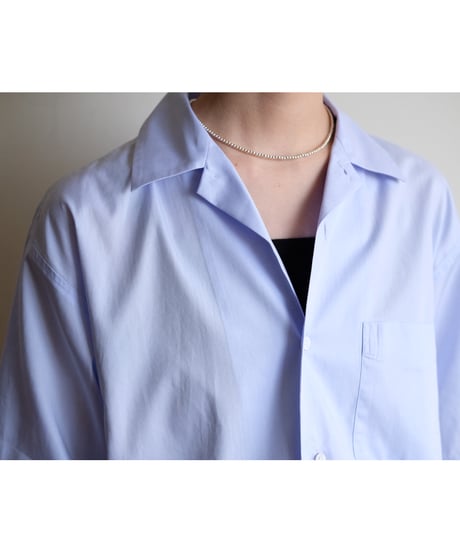 un/unbient / Kaikin Shirt Half Sleeve(Sky)