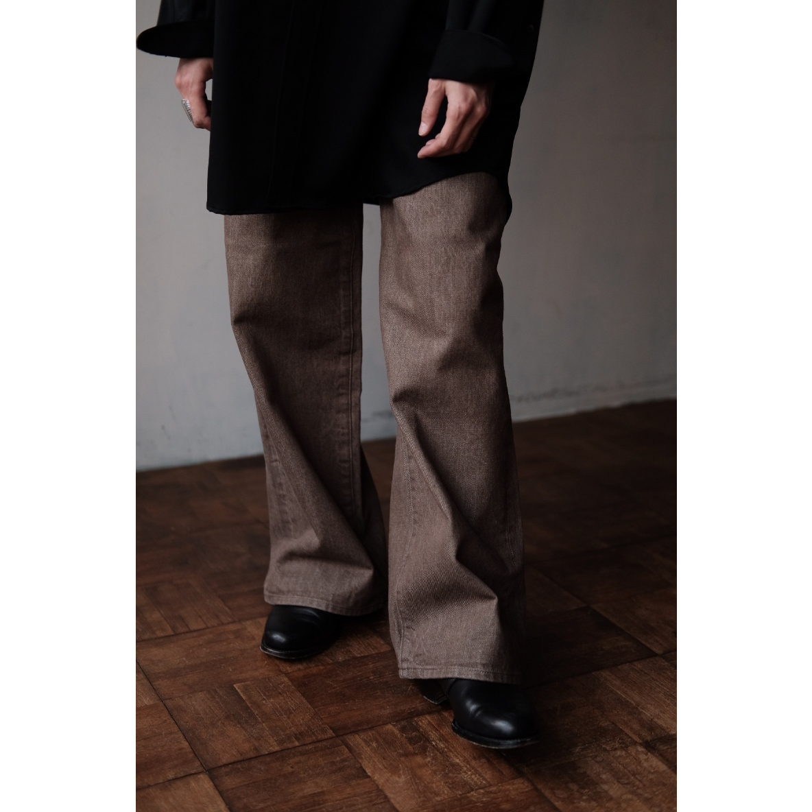 パンツ 25aw BISOWN DENIM EX BROWN BLEACH パンツ 25aw BISOWN DENIM EX BROWN BLEACH BISOWN / BISOWN
